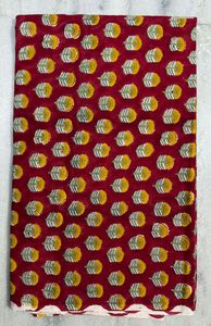 Transpirable 100% algodón bloque de mano tela impresa hecha a mano Jaipur Heritage tradicional ecológico tela de algodón hecha a mano - Product Image 3