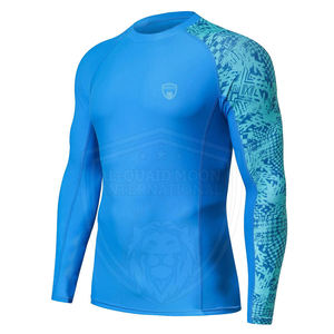 Prix d'usine professionnel personnalisé Sports Rash Guard conception de logo personnalisé à manches longues Rash Guard - Product Image 1
