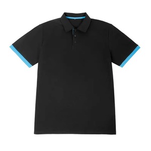 เสื้อโปโลกอล์ฟแบบเรียบสำหรับผู้ชายเสื้อโพลีเอสเตอร์สแปนเด็กซ์แบบซับลิเมชันออกแบบได้ตามต้องการ - Product Image 5