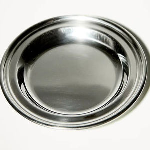 Assiette en acier inoxydable Royaume-Uni, assiette à dîner en métal Royaume-Uni, plat de service en acier inoxydable, assiette de service en acier inoxydable - Product Image 1