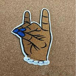 Parches Bordados de Alta Calidad con el Logotipo de la Hermandad Universitaria Zeta Phi Beta - Product Image 1