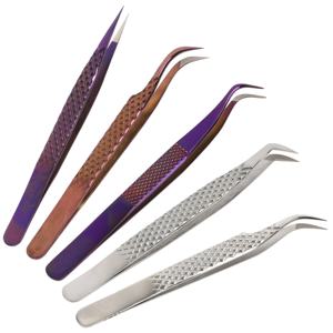 Stainless Steel Professional Fiber Tip Tweezers for Laboratory and Electronics Use Fiber Tip Tweezers High Precision - Product Image 1