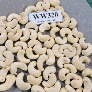 Fournisseur de confiance du Vietnam SANTIGO Vietnam W320 Noix de cajou Noix de cajou W320 Noyau en vrac bon marché Kaju Badam - Product Image 1