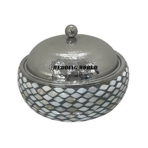 Calentador de Comida Decorativo de Metal, Cazuela Decorativa para Bodas y Eventos, Nuevo Diseño de Metal, Gran Venta - Product Image 6