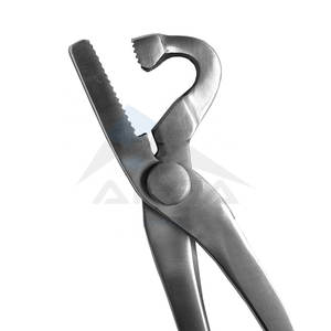 Premium 14-Inch Farrier Hoof Nail Clincher Heavy-Duty Curved Jaw Equine Farrier Tool Hecho de acero al cromo vanadio - Product Image 1