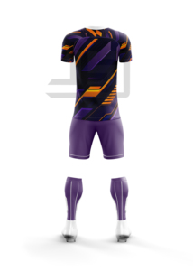 Uniforme de Pantalones Cortos de Fútbol con Estampado por Transferencia Térmica, Secado Rápido, Transpirable, Tela 100% Poliéster para Entrenamiento y Torneos - Product Image 4