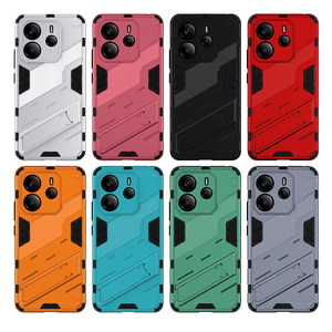 เคสโทรศัพท์เกราะกันกระแทกแบบมีขาตั้งใหม่สำหรับ Redmi Note 14 4G/14 Pro 4G - Product Image 6