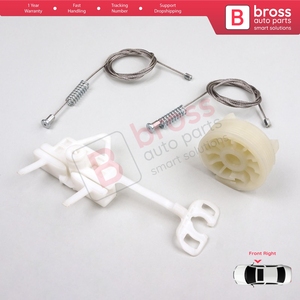 Kit de réparation de lève-vitre avant droit BWR5180 pour Punto Grande Evo MK3 199 2005-2024 3/5 portes 51723315 - Product Image 4