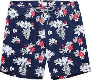 Shorts de Playa Casuales, Transpirables, de Secado Rápido, Ecológicos, con Diseño Moderno, Personalizados con Sublimación de Algodón - Product Image 1