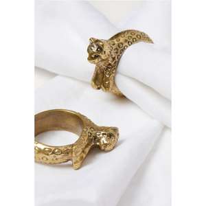 Anillos de Servilleta Decorativos de Metal de Lujo para Bodas, Accesorios Ecológicos para Mesa, Porta Servilletas - Product Image 1