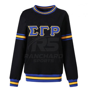 Sudadera Personalizada para Hombre con Cuello Redondo, Diseño de Patrón Sólido, 100% Algodón, Forro Polar Premium para Invierno - Product Image 1