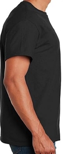 T-shirt à col en V à séchage rapide T-shirt de gymnastique à manches courtes surdimensionné pour hommes de haute qualité T-shirt à manches courtes imprimé personnalisable 100% coton - Product Image 3