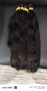High Quality Indian Temple Weft <b>Swing</b> Wave Hair Extensions Super Demand Remy Hair <b>Single</b> Drawn Bleached-Luxury Wave Effect - Product Image 5