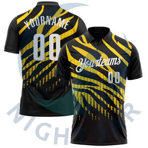 Newest Sublimation Printed <b>Cricket</b> Uniform Set Sports T-Shirt Designs Jersey Polo Collar Digital Breathable Lightweight - Product Image 5