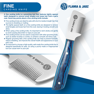 Peines de madera ecológicos de primera calidad, para cuchillo pelador Terriers, herramientas de aseo para perros, Flamia y Jabz - Product Image 5