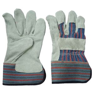Gants en cuir de vachette de qualité supérieure, simples, de qualité supérieure, pour le sport, le travail d'hiver et la construction, sûrs et protecteurs - Product Image 6