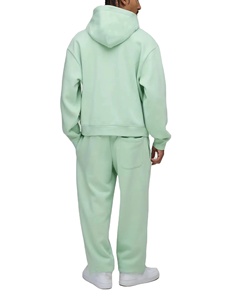 Conjunto de Sudadera con Capucha y Pantalones Deportivos de Felpa 100% Algodón, Estilo Oversize con Hombros Caídos, Estilo Hip Hop, Ropa Deportiva Urbana, Novedad 2026 - Product Image 6