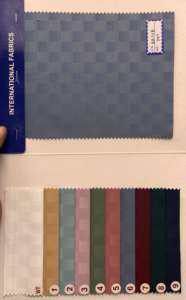 Tissu de chemise en satin de polyester de qualité supérieure, toucher doux, motif teint en fil pour les mariages et les garçons/filles - Product Image 5