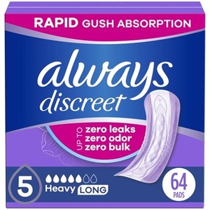Toallas Nocturnas Always Ultra Finas Sin Perfume con Alas Flexibles Talla 4 Paquete Jumbo 80 Unidades - Product Image 2