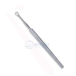 Empujador y limpiador de cutículas de uñas de acero inoxidable de precisión, herramienta profesional duradera de doble extremo para salón de manicura y pedicura - Product Image 1