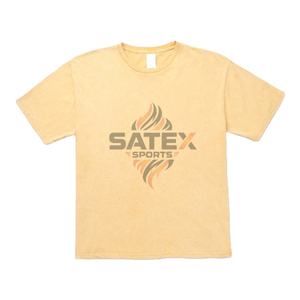 Camiseta Personalizada para Hombre, 100% Algodón, Color Sólido, Estilo Urbano, Estampado Gráfico, Lavado Ácido, Corte Corto - Product Image 4