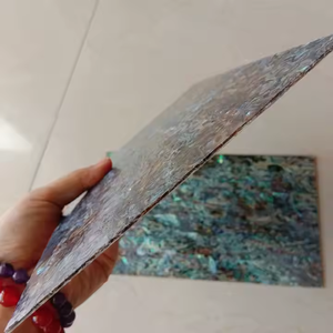 Groothandel Natuurlijke <span class=keywords><strong>Paua</strong></span> <span class=keywords><strong>Shell</strong></span> 1Mm Abalone Lakens Laminaat Voor Meubels En Muziekinstrumenten Inlay - Product Image 3