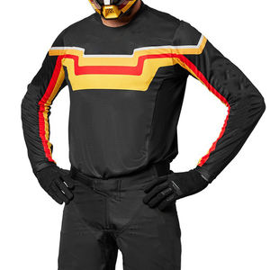 Maillot de motocross à manches longues respirant, imprimé numérique, personnalisé, de haute qualité, pour équipes sportives, pour adultes, vente en gros - Product Image 3
