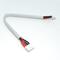 Kabel konektor PCB Male 3.96mm VH 4 Pin arus tinggi colokan ke papan Header daya tahan lama untuk aplikasi industri & LED