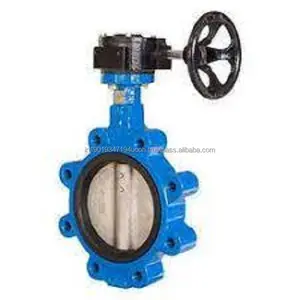 supplier resilient seated cast iron manual wafer type butterfly valve