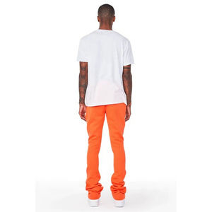 Pantalon pour homme de style nouveau, 100% coton, couleur unie, vêtement de mode, qualité supérieure, prix bas, matière de qualité, pantalon évasé pour homme - Product Image 5