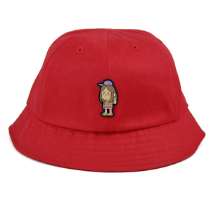 Custom Summer Hats 2021 Women Trendy Name Brand Shade Winter Terry Cloth Towel <b>Pink</b> Adult <b>Bucket</b> Hat With Logo - Product Image 2