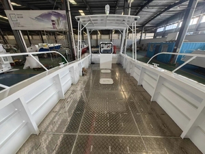 Bateau de débarquement <span class=keywords><strong>commercial</strong></span> en aluminium de 11 m x 4 m pour le transport de marchandises avec moteur hors-bord - Product Image 5
