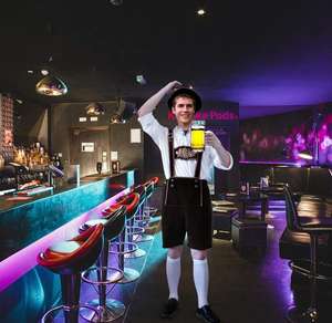 Shemax Trachten Shorts pour hommes Lederhosen Shaded Grey OEM Custom New Bavarian Oktoberfest Lederhosen - Product Image 5