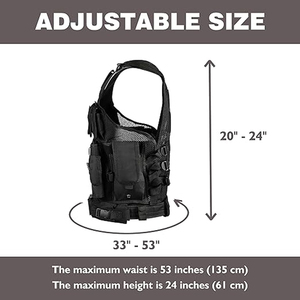 Nouveau design gilet tactique point extérieur dégagement rapide plaque personnelle bonne qualité Design Premium nouveau style gilet tactique pour hommes - Product Image 4
