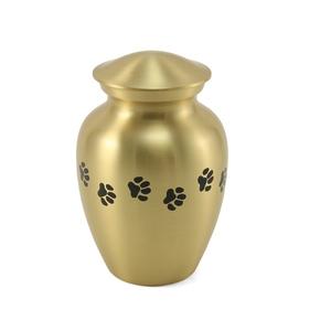 <b>PET</b> <b>URN</b> for WHOLESALE HOT SELLING PREMIUM METAL BRASS PAW PRINT <b>PET</b> <b>URN</b> for YOUR BELOVED <b>PET</b> MEMORIES ASHES HOLDING <b>URN</b> - Product Image 6