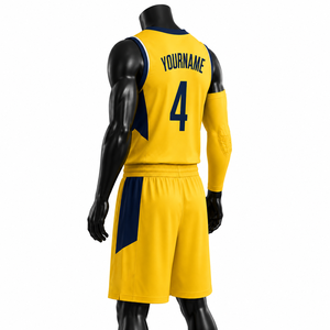 Conjunto de Uniforme de Baloncesto Sublimado, Ligero y Transpirable, Ropa Deportiva para Equipo de Baloncesto - Product Image 4