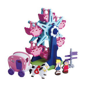 Noria de espuma eva 3d multicolor para niños, juguete educativo - Product Image 2