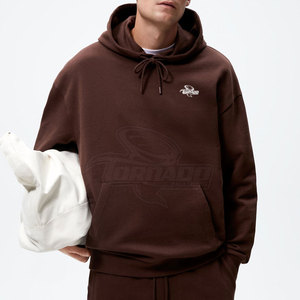 Sweat-shirts surdimensionnés pour hommes en coton et polyester respirant, légers et de haute qualité, design personnalisé - Product Image 4