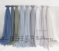 Tissu en tulle blanc personnalisé, tissu en maille de polyester, doublure de robe de mariée africaine, textile, fabricant OEM ODM
