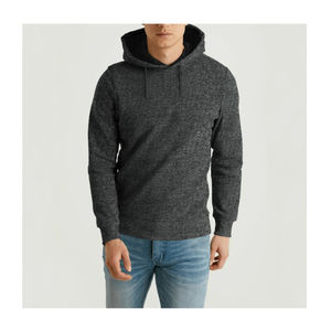 Haute qualité en gros poids lourd sweat à capuche vierge broderie personnalisée logo sweat à capuche noir hommes nouveauté 2025 - Product Image 2