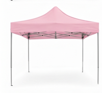 Tonnelle de 3x3 m à structure en aluminium, imperméable, pour événements extérieurs, salons professionnels, expositions, chapiteau, gazebo, personnalisable en polyester