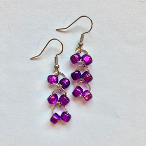 Boucles d'oreilles en perles de résine populaires design en gros avec ensemble de boucles d'oreilles bijoux pour femmes articles d'artisanat de luxe - Product Image 3