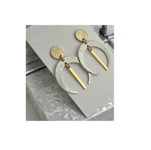 2025 Latest Exclusive Wholesale Unique <b>Bronze</b> & Brass Jewelry Fashion Knitting by Wire Indian secure fit earrings - Product Image 6