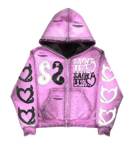 Haute Qualité 500 GSM Coton Épais Blanc Plaine Lourd Surdimensionné Hoodies No String Unisexe Logo Personnalisé Plus La Taille Hommes Hoodies - Product Image 1