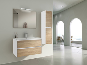 <span class=keywords><strong>Mobili</strong></span> da <span class=keywords><strong>Bagno</strong></span> Personalizzati di Alta Qualità Serie Zara in Stile Moderno, Armadietti e Vanità in Colore Effetto Legno - Product Image 2
