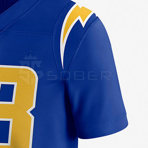 Maillot de football américain léger pour homme, confortable et respirant pour les fans et les joueurs, options de taille plus - Product Image 4