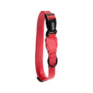 Collar de neón coral personalizado, recargable y duradero, con estampado occidental, de cuero sólido, poliéster, silicona y correas de nailon para entrenamiento. - Product Image 1