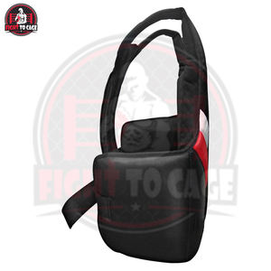 อุปกรณ์ป้องกันอกสำหรับมวยไทยและคิกบ็อกซิ่ง ยี่ห้อ FIGHT CAGE GEARS ผลิตจาก PVC คุณภาพดี ทนทาน เหมาะสำหรับการฝึกซ้อมทุกฤดูกาล  ขั้นต่ำในการสั่งซื้อ 9 ชิ้น - Product Image 4