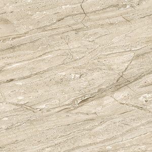 Azulejo de suelo de porcelana de cerámica con aspecto de mármol gris claro de estilo moderno, azulejos esmaltados pulidos de superficie brillante de alta calidad para interiores - Product Image 2