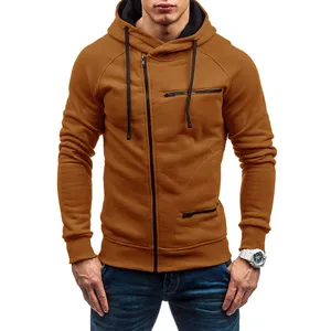 Top Quality Men Zipper Up hoodies Custom Logo Oversize Hoodies Custom Screen Printing Hoodies